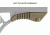 Leapers UTG PRO Model 4 Ops Ready S3 Commercial-spec Stock Only-FDE RBUS3DCS