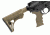 Leapers UTG PRO Model 4 Ops Ready S3 Commercial-spec Stock Only-FDE RBUS3DCS