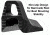 Leapers UTG Super Slim Keymod Hand Stop/Barricade Rest Kit, Black TL-HS02B