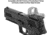 Leapers UTG Super Slim RDM20 Mount for SigP320 Rear Sight Dovetail, Black, RDM-20SIG