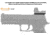 Leapers UTG Super Slim RDM20 Mount for SigP320 Rear Sight Dovetail, Black, RDM-20SIG