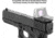 UTG Pro Super Slim RMR Mount for Glock Rear Sight Dovetail, Black, MT-RMRGL