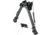 Leapers UTG Tactical OP Bipod, Quick Detach, 8.0-12.4in Center Height, Black, TL-BP88Q