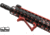 Leapers UTG Ultra Slim Angled Foregrip, Keymod, Matte Red, MT-AFGK01R