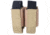 UTG Pro MOLLE 40 mm Grenade Double Pouch, Tan, PVC-M504T
