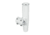 Lee's Tackle Clamp-On Rod Holder - White Aluminum - Horizontal Mount - Fits 1.900&quot; O.D. Pipe 62232