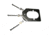 Lee's Tackle Steel Backing Plate f/Medium Rod Holders Stainless 31175