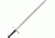 Legacy Arms Brookhart Teutonic Sword, 44 7/8in. IP601