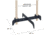 Legion Targets Legion Cross Target Stand, Black, LG-CROSS
