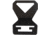 Legion Targets Legion Dueling Tree Bracket 1/4in AR500, Black, TLB-DT