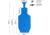 Legion Targets Legion Hostage Complete Kit, Blue/Black, LG-HOST