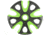 Leki Big Mountain Ski Basket-Black/Lime