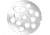 LEM Products #20/22 Grinder Plate - 1/2in Hole Size, Salvinox SS, 478SS-SAL