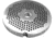 LEM Products #20/22 Grinder Plate - 1/8in Hole Size, Salvinox SS, 348SS-SAL