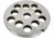 LEM Products #8 Grinder Plate - 3/8in Hole Size, Stainless, 345SS