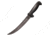 LEM Products Mundial 8in Breaking or Steak Knife, High-Carbon Stain Free Steel Blade, Polypropylene Black Handle, 97