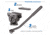Leofoto BV-10 Fluid Head for Optics up to 11 lb w/Handle, Arca Compatible, Black, BV-10