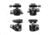 Leofoto LH-40 Series Low Profile Ball Head &amp; QR Plate, Arca, Black, LH-40