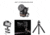 Leofoto MBH-19 Micro/Mini Ball Head, Black, MBH-19