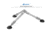 Leofoto SC-80 Universal Rubber Tripod Feet 3/8 Grippy - Set of 3, Black, SC-80