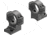 Leupold BackCountry 1in Riflescope Rings, Browning X-Bolt, High - 1in, Set of 2, Black Matte, 171108