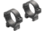 Leupold BackCountry Cross 35mm Slot Med Rings Mounts, Black, 183395