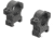 Leupold BackCountry Cross-Slot Rings, 1in High Rings, Matte