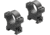 Leupold BackCountry Cross-Slot Rings, 1in High Rings, Matte