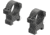 Leupold BackCountry Cross-Slot Rings, 30mm High Rings, Matte