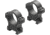 Leupold BackCountry Cross-Slot Rings, 30mm High Rings, Matte