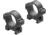 Leupold BackCountry Cross-Slot Rings, 30mm Low Rings, Matte
