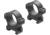 Leupold BackCountry Cross-Slot Rings, 30mm Med Rings, Matte