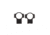 Leupold BackCountry Ring Mount, Winchester 70 RVF/R, 2 piece, 1in, High, Matte