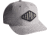 Leupold Brushed Canvas Diamond Badge Trucker Hat, One Size, Gray, 186781