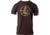 Leupold Distressed Reticle Tee - Mens, Espresso Heather, M, 181848