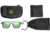 Leupold Bridger Sunglasses, Matte Tortoise Frame, Emerald Mirror Lens, 186747