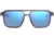 Leupold Bridger Sunglasses, Matte Black Frame, Blue Mirror Lens, 186748