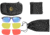LEU 186754 TRACER MATTE BLACK BLUE MIRROR