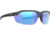 LEU 186754 TRACER MATTE BLACK BLUE MIRROR