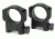 DEMO, Leupold Mark 4 Mounting Rings, 34mm, Super High, Matte Black, Steel, 59310