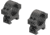Leupold Open Range Cross-Slot Rings, 1in Low, Matte Black, 180943