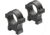 Leupold Open Range Cross-Slot Rings, 30mm High, Matte Black, 180948