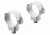 Leupold Quick Release Rifle Scope Rings, 1in Diameter, Low, Silver