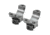 Leupold RM Rimfire No Tap Rings, 3/8in, 0.87in Height, 1in Tube, Glossy Black, Medium, 54289, EDEMO2