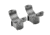 Leupold RM Rimfire No Tap Rings, 3/8in, 0.87in Height, 1in Tube, Glossy Black, Medium, 54289, EDEMO2