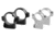 Leupold Ruger Rifle Scope Mount Rings, Black, Silver