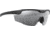 Leupold Sentinel Shooting Glasses, Matte Black Frame, Shadow Gray Flash Lens, 182669