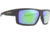 Leupold Switchback Mens Sunglasses, Matte Black Frame, Square Emerald Mirror Lens, Polarized, Regular-Wide, 179093