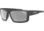 Leupold Switchback Mens Sunglasses, Matte Black Frame, Square Shadow Gray Flash Lens, Polarized, Regular-Wide, 179092