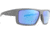 Leupold Switchback Mens Sunglasses, Matte Grey Frame, Square Blue Mirror Lens, Polarized, Regular-Wide, 179629